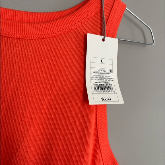 A New Day Women's Orange Tank Top - Picture 2 of 2